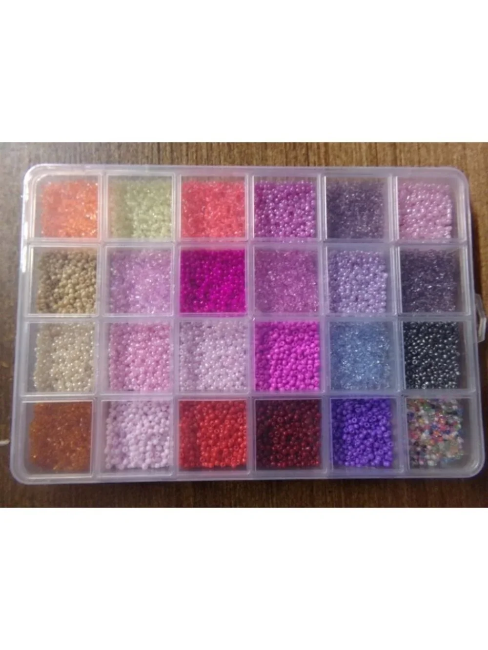 Mixed Color Seed Beads Set in Container Set #3